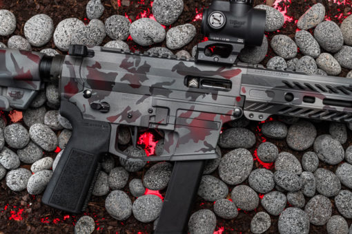 Limited Edition UDP-9 Rifle in Scorched Earth Cerakote