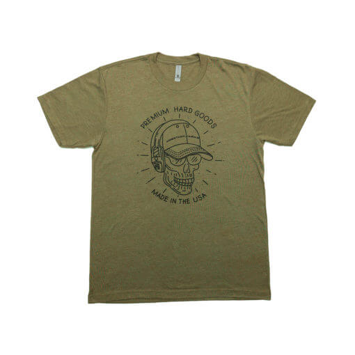 Angstadt Skull and Guns T-Shirt