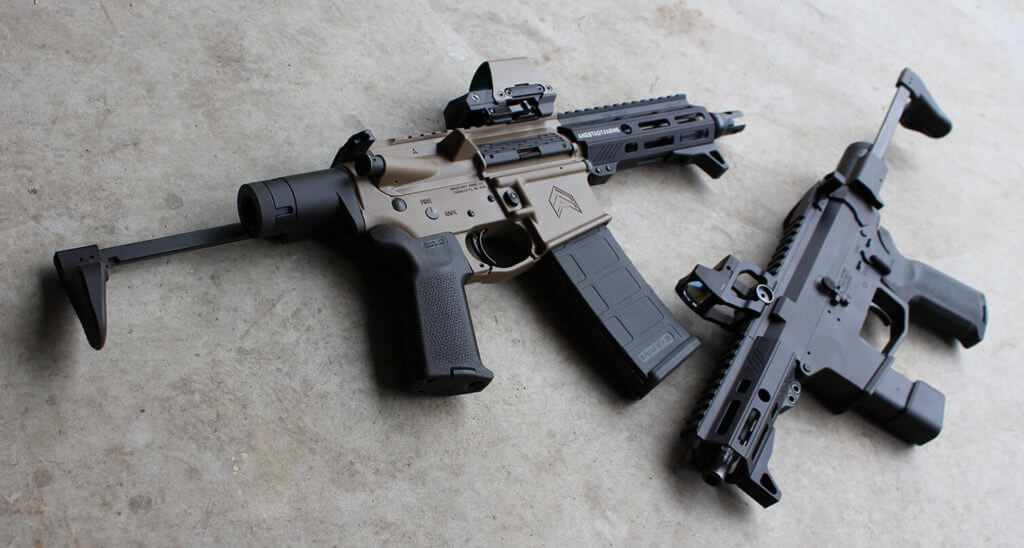 ar 15 pistol with stock