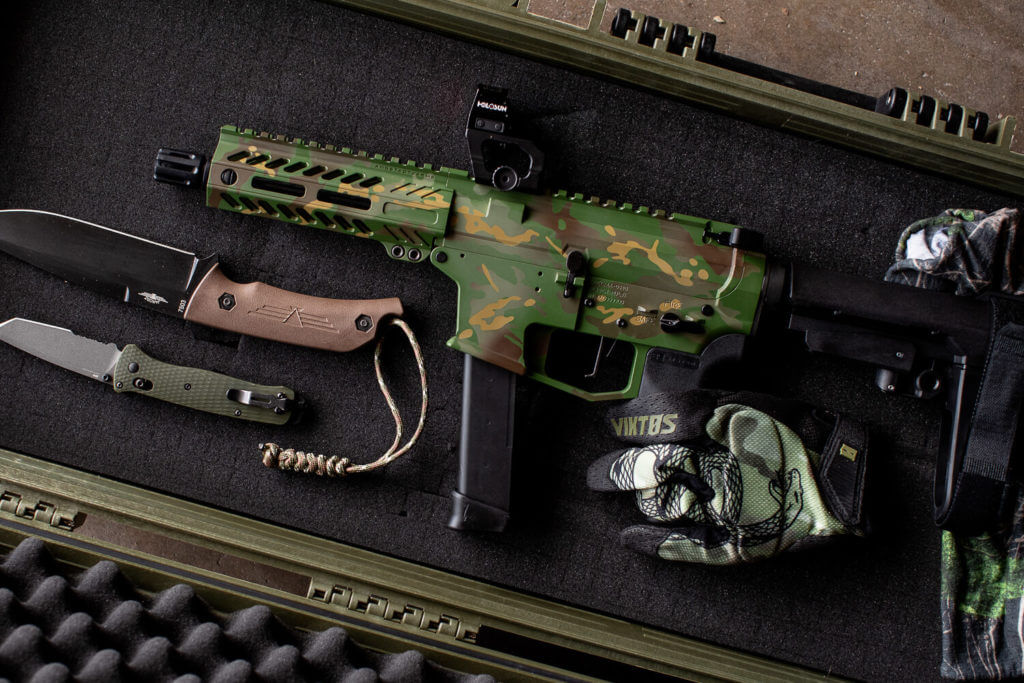 UDP-9 Pistol in Tropical Multicam