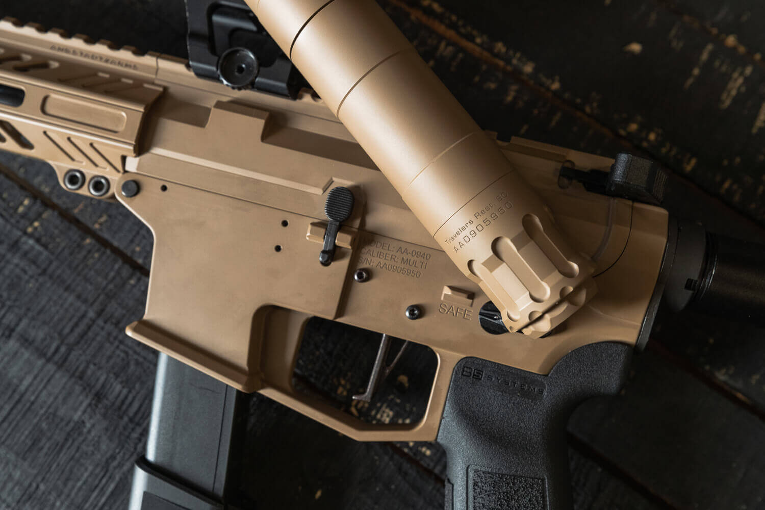 UDP-9 Pistol and Rugged Obsidian9 with matching serial numbers