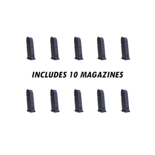 10 pack of KCI 9mm Gen 2 Glock 15rd Magazine