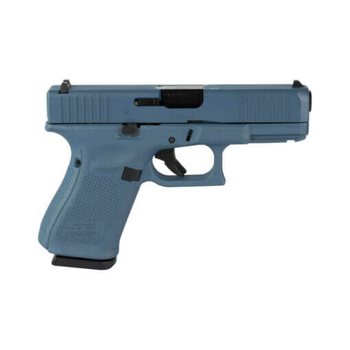 GLOCK 19 Gen5 9mm 15rd 3 Mags Blue Titanium