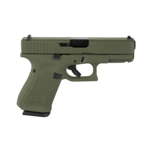 GLOCK 19 Gen5 9mm 15rd 3 Mags OD Green