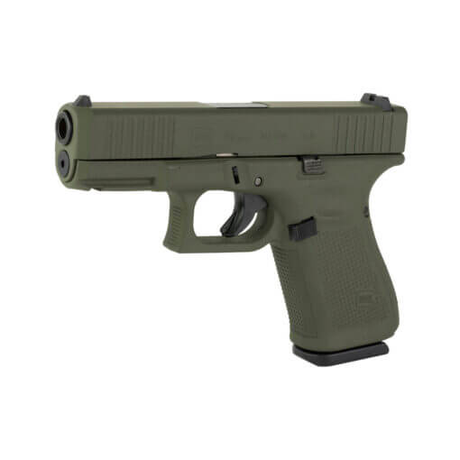 GLOCK 19 Gen5 9mm 15rd 3 Mags OD Green