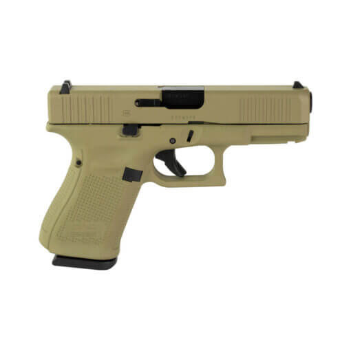 GLOCK 19 Gen5 9mm 15rd Coyote Tan