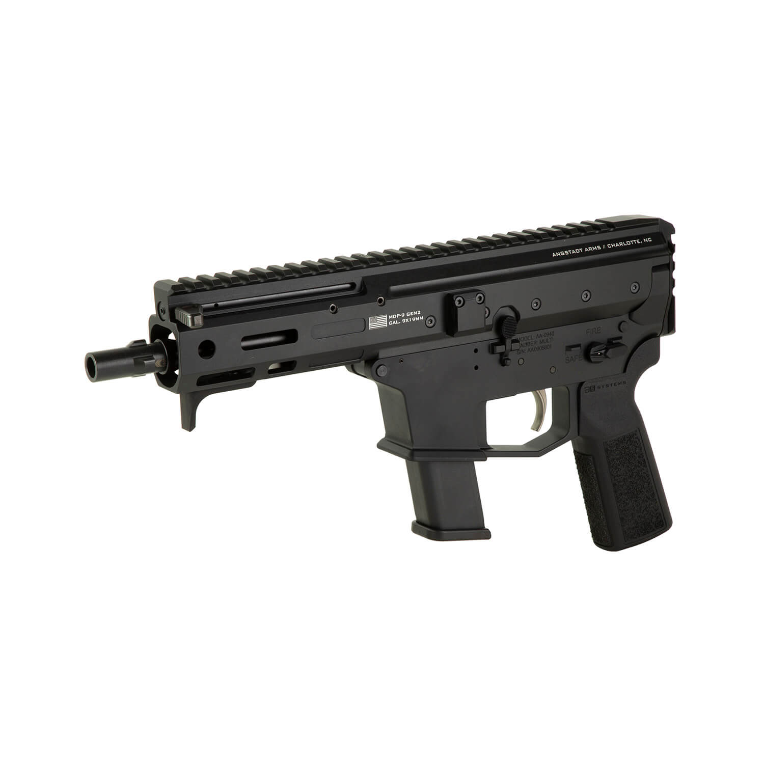 MDP-9 GEN2 Pistol Armor Black