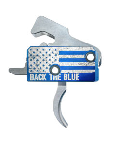 RISE Armament RA-140 Super Sporting Curved Trigger "Back the Blue"