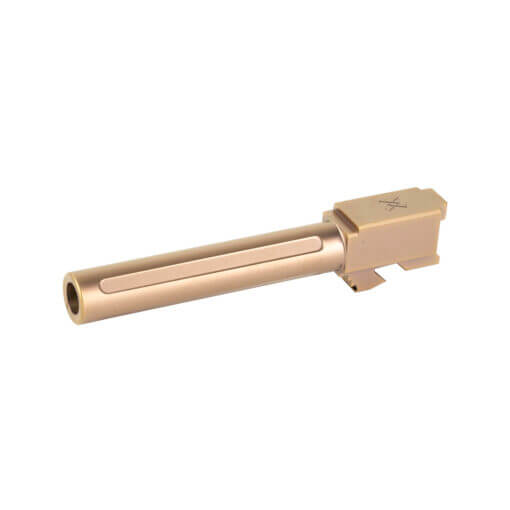 True Precision Glock 17 Non-Threaded Barrel Copper TiCN