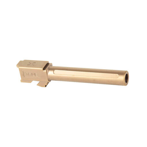 True Precision Glock 17 Non-Threaded Barrel Copper TiCN