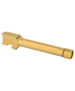 True Precision Glock 17 Threaded Barrel Gold TiN