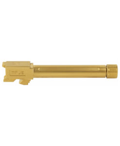 True Precision Glock 17 Threaded Barrel Gold TiN