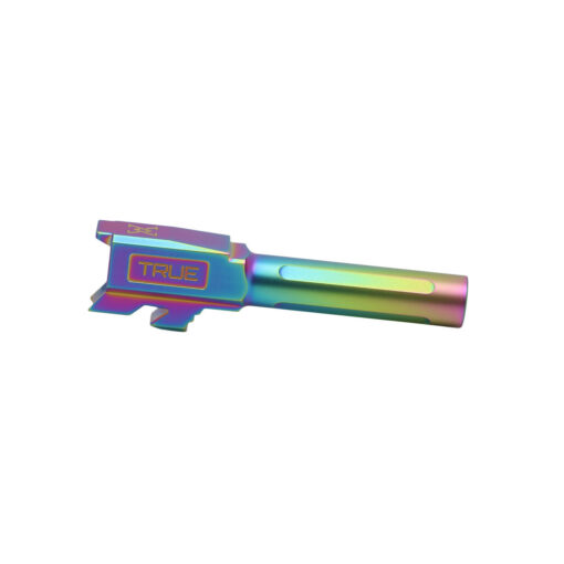 True Precision Glock 43 43x Non-Threaded Barrel Spectrum Rainbow PVD