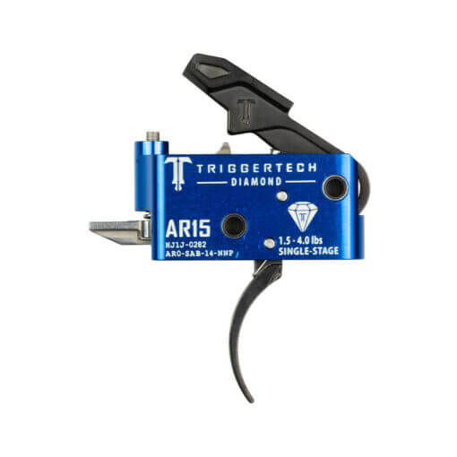 TriggerTech AR-15 Single-Stage Diamond Curved Bow Trigger