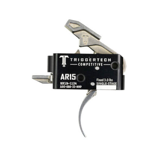 TriggerTech AR-15 Single Stage Competition Trigger Curved Bow