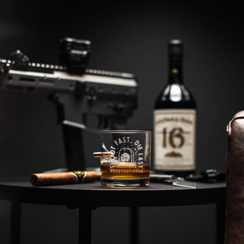 Bullet Rocks Glass