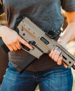 MDP-9 FDE Pistol with woman