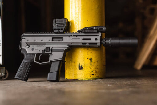MDP-9 Pistol Inforce WML and Rugged Obsidian Suppressor