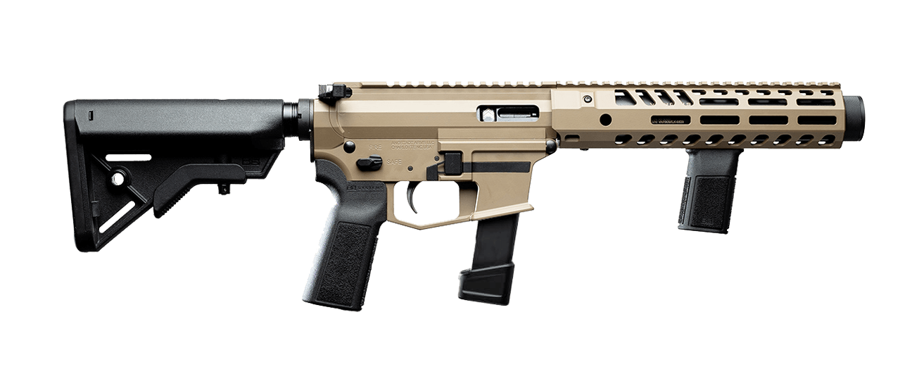 Vanquish integrally suppressed 9mm SBR