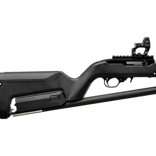 Suppressed Ruger 10/22 Takedown Magpul Backpacker Stock Black