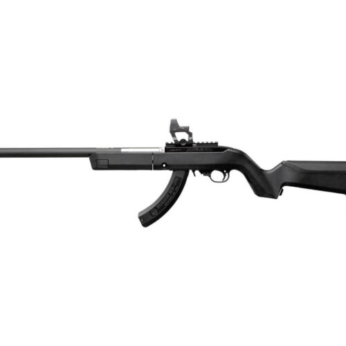 Suppressed Ruger 10/22 Takedown Magpul Backpacker Stock Black