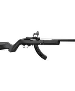 Suppressed Ruger 10/22 Takedown Magpul Backpacker Stock Black