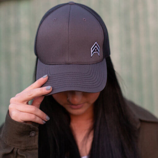 Charcoal Grey Angstadt-Arms hat