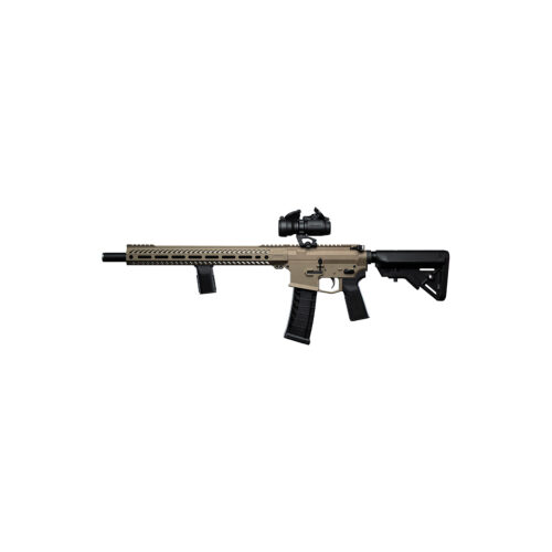 Integrally Suppressed AR-22 rifle