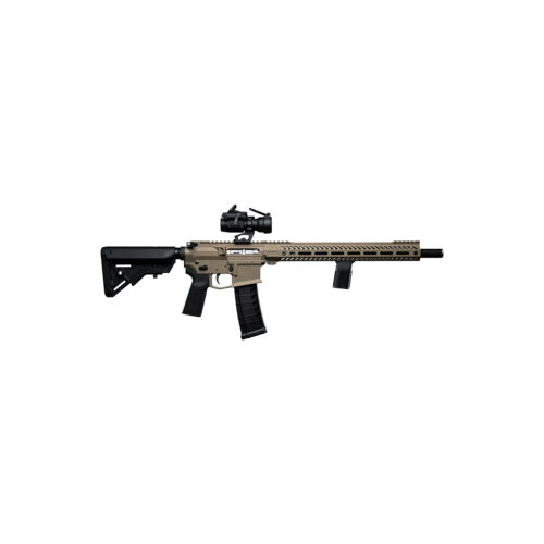 Integrally Suppressed AR-22 rifle