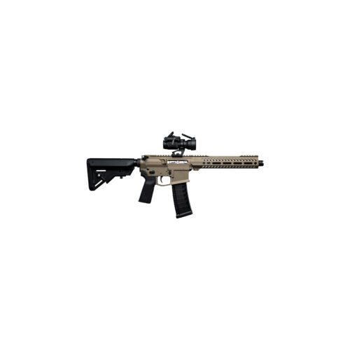 Integrally Suppressed AR-22 rifle