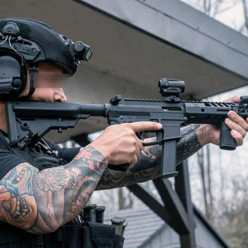 Vanquish 9 Suppressed 9MM SBR Police