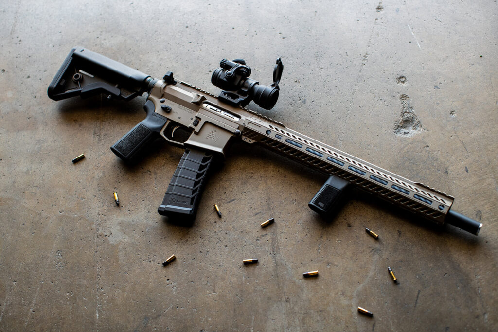 AR-22 Suppressed Rifle